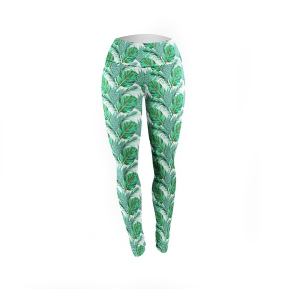 Pitanga Jade Leaf women’s legging - Picture 1 of 1